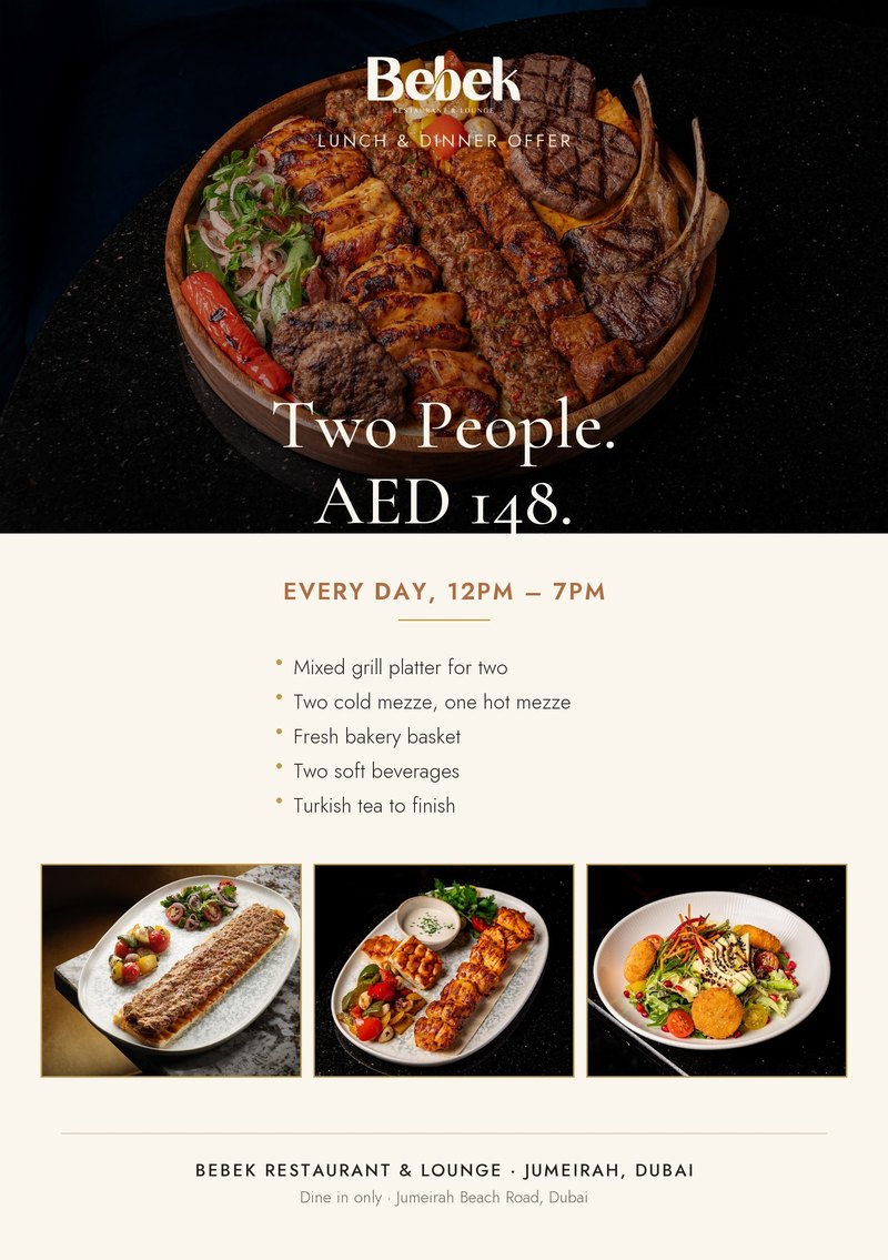 AED 148 flyer print mockup