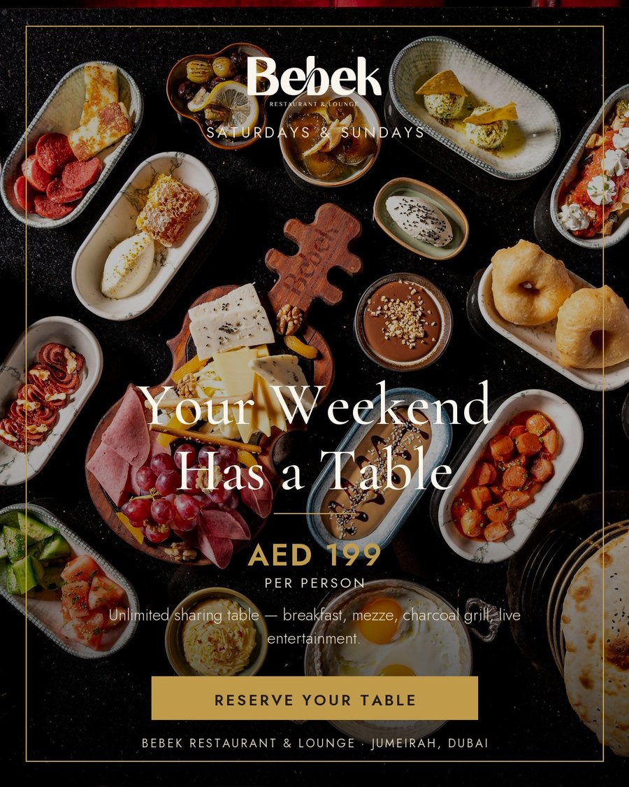The Grand Weekend Brunch social media campaign mockup