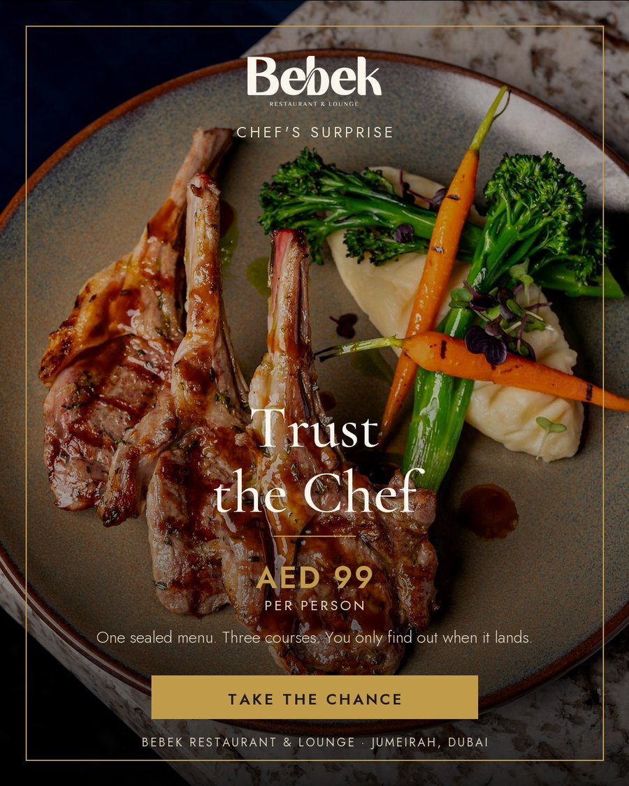 Mystery Meal social media campaign mockup