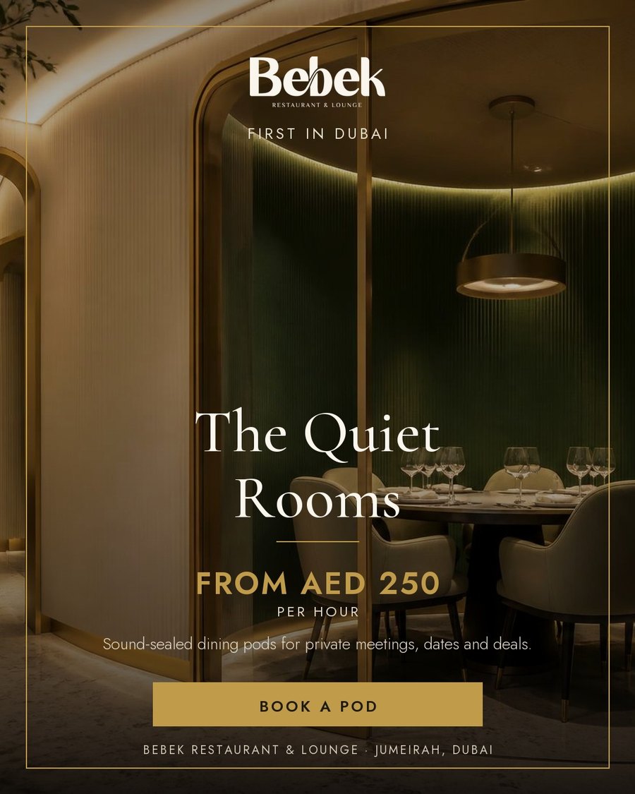 The Quiet Rooms social media campaign mockup