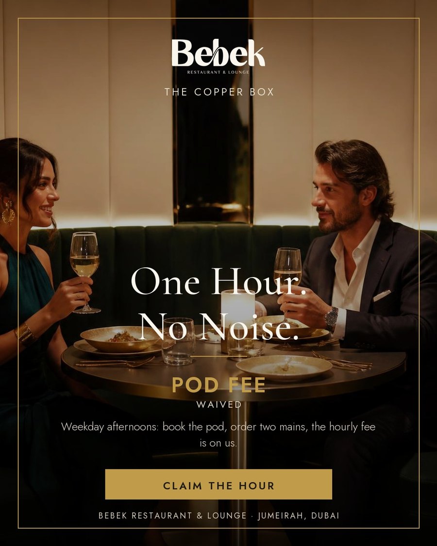 The Silent Hour social media campaign mockup
