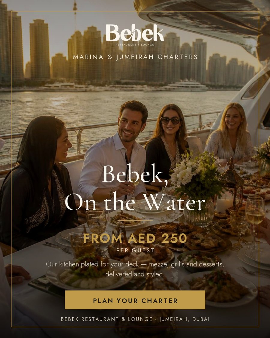 Yacht Catering social media campaign mockup